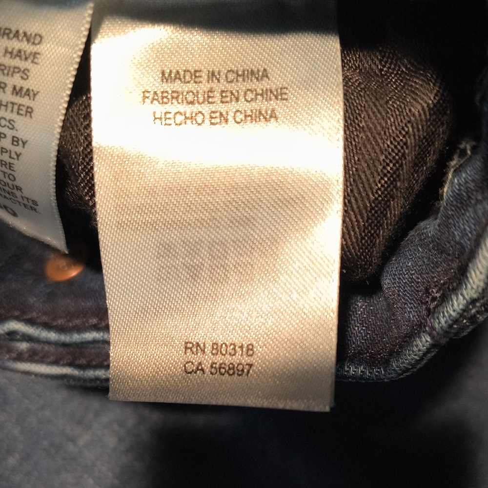 sac313🍀Ava High Rise Jegging w/27" Inseam Lucky Brand Denim Jeans Size 10 - Picture 6 of 9